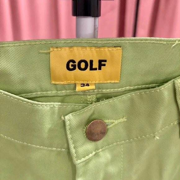 Golf Wang Lime Cargo Pants - Picture 2 of 6